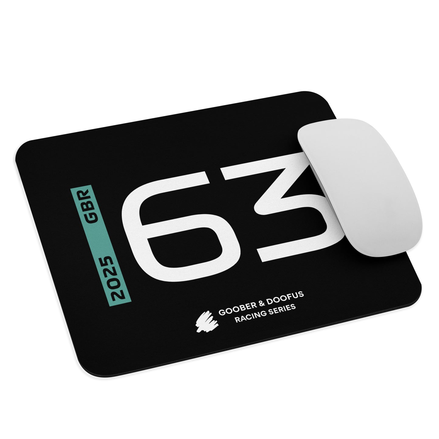 #63 F1 Driver George Russell Mouse Pad