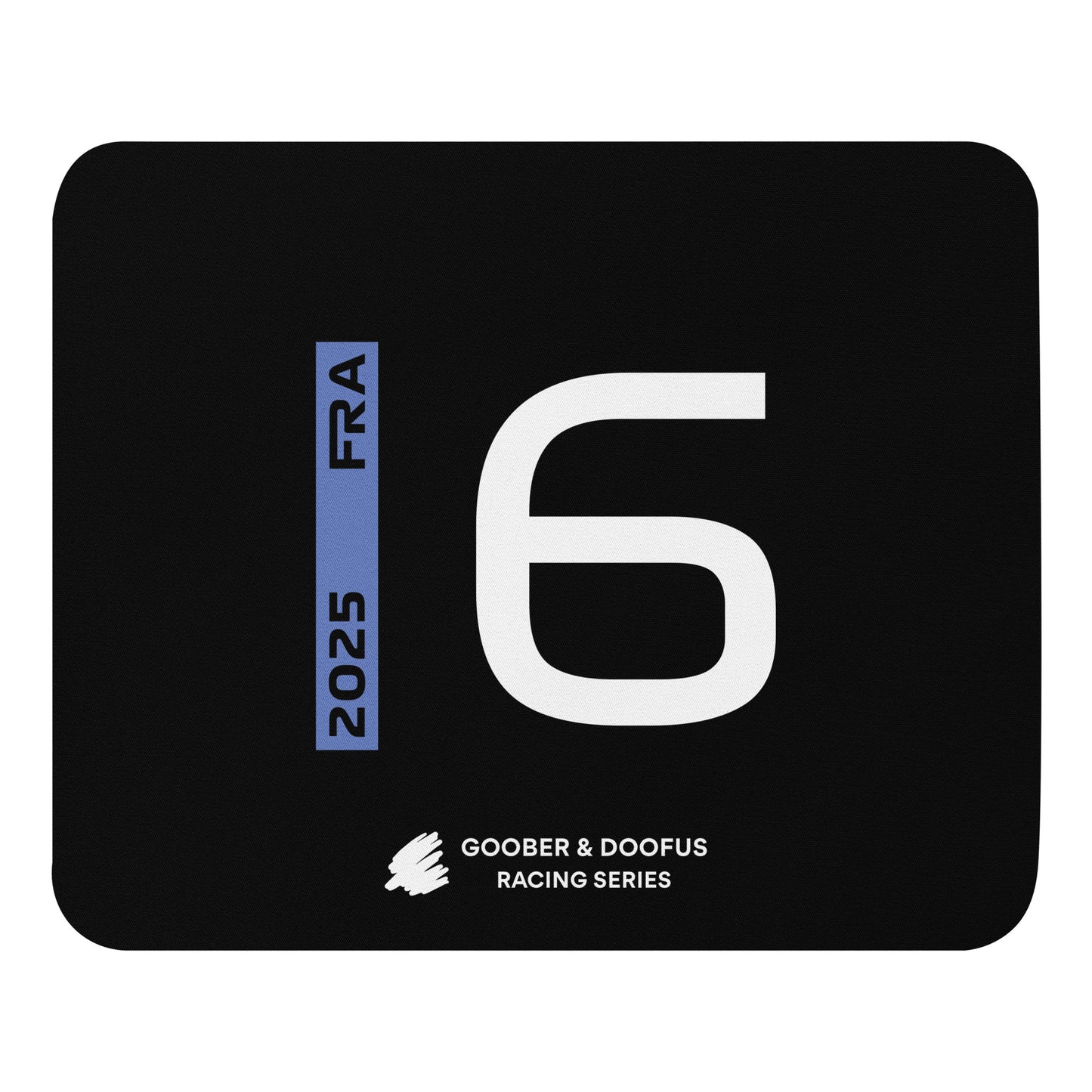 #6 F1 Driver Isack Hadjar Mouse Pad