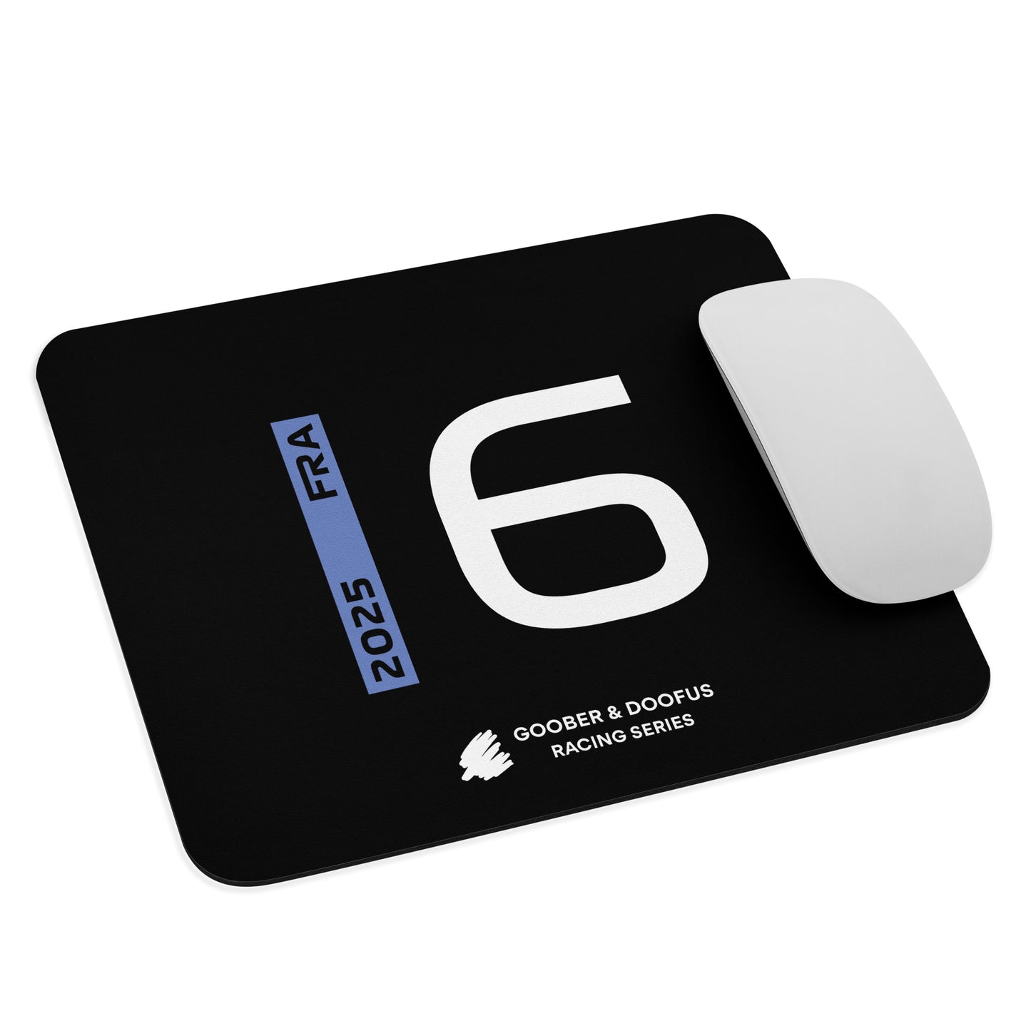#6 F1 Driver Isack Hadjar Mouse Pad