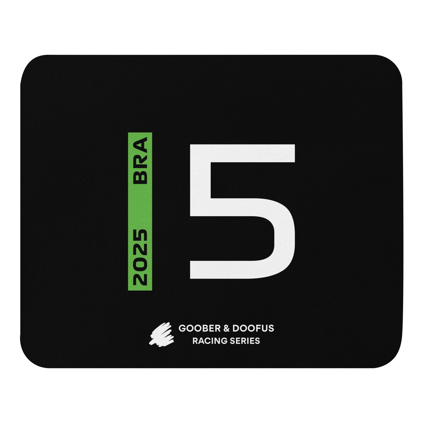 #5 F1 Driver Gabriel Bortoleto Mouse Pad
