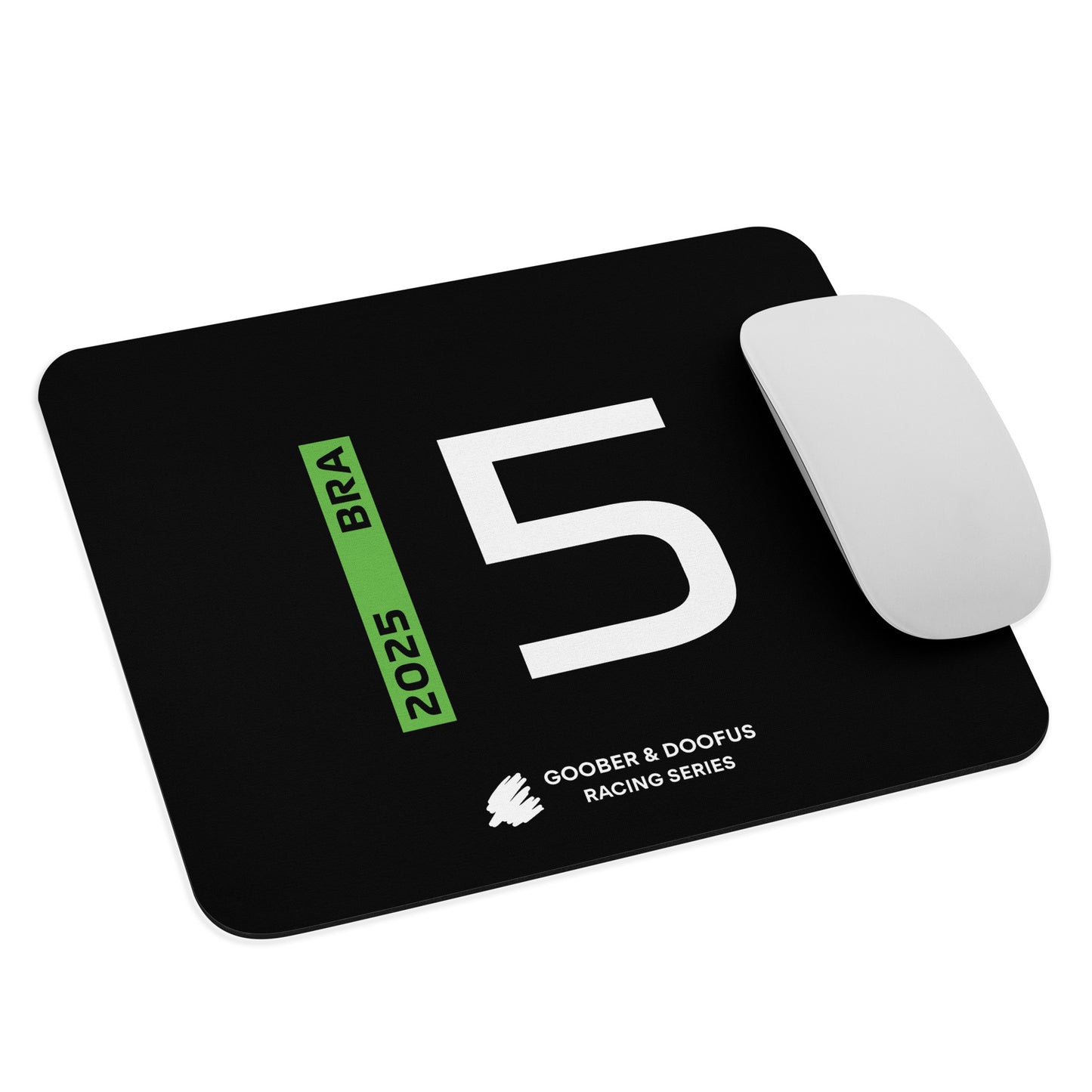 #5 F1 Driver Gabriel Bortoleto Mouse Pad