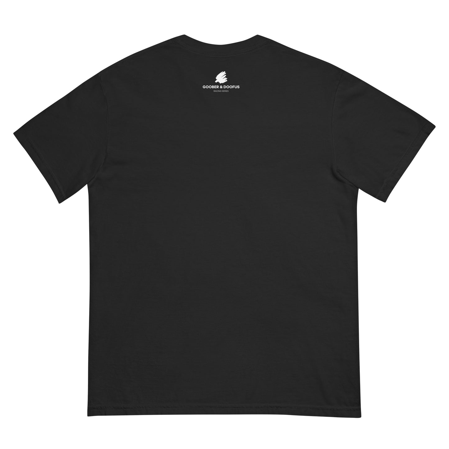 Two Secs Ted Spanned F1 Racing Unisex T-Shirt in Black