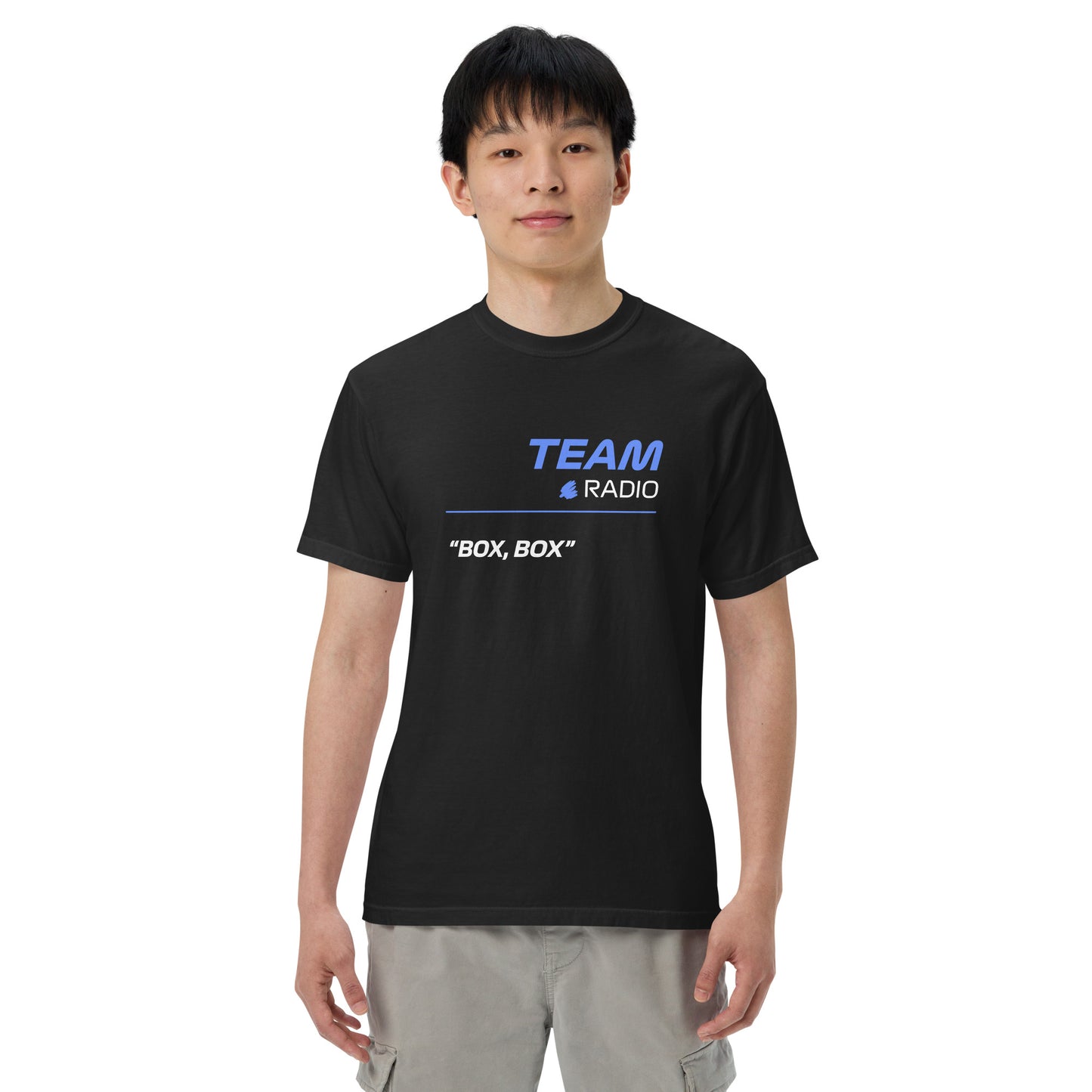 Racing Bulls F1 Team Radio Unisex T-Shirt in Black