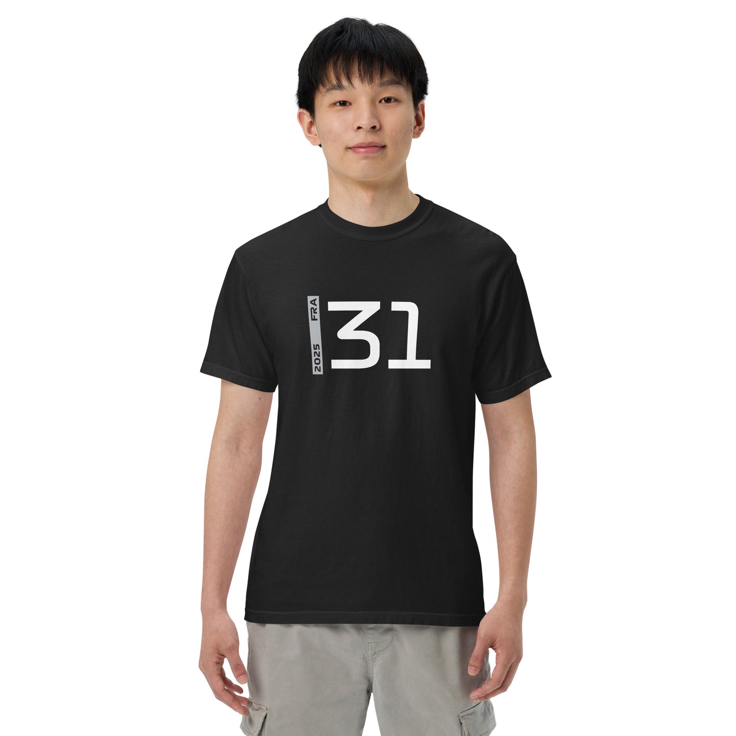 #31 F1 Driver Esteban Ocon Unisex T-Shirt in Black