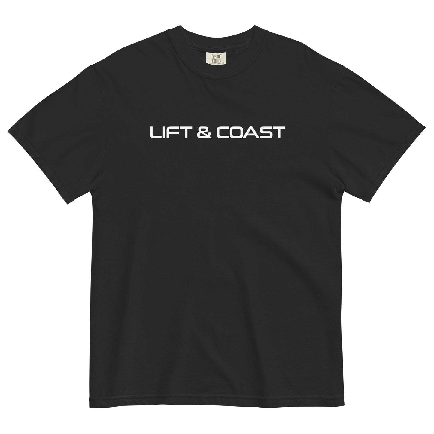Lift and Coast F1 Racing Unisex T-Shirt in Black