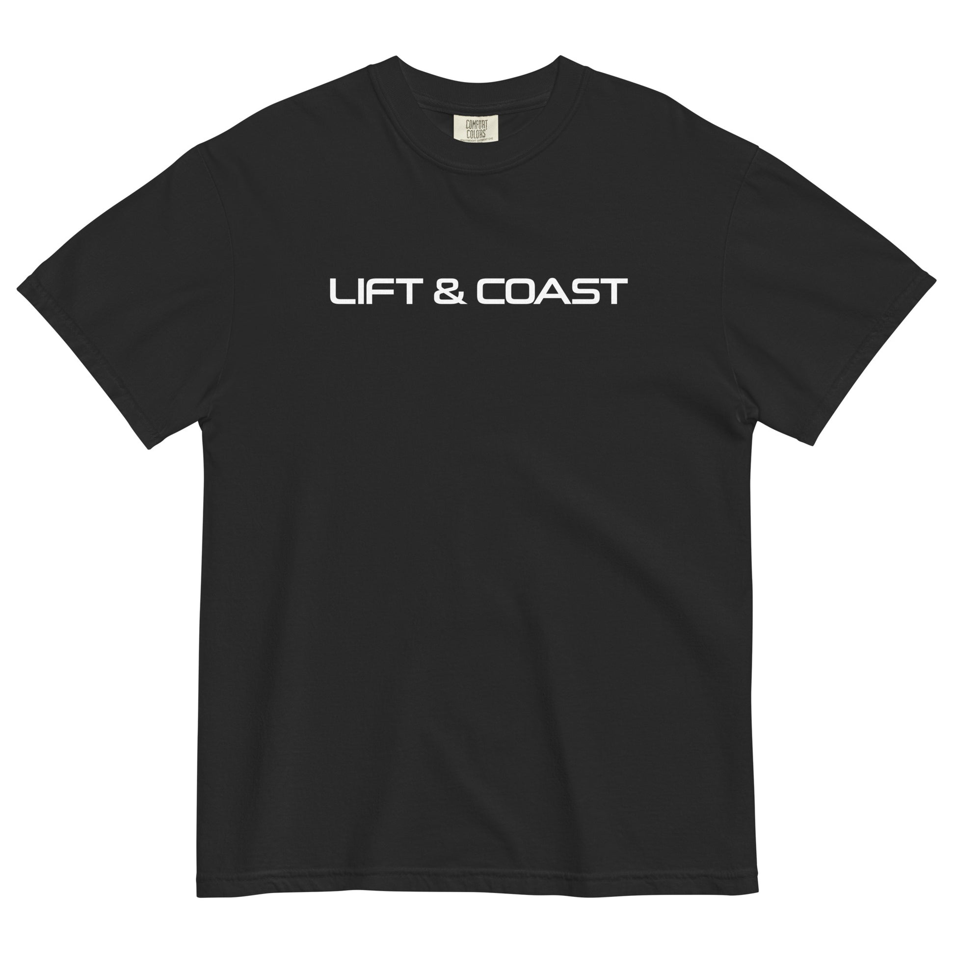 Lift and Coast F1 Racing Unisex T-Shirt in Black