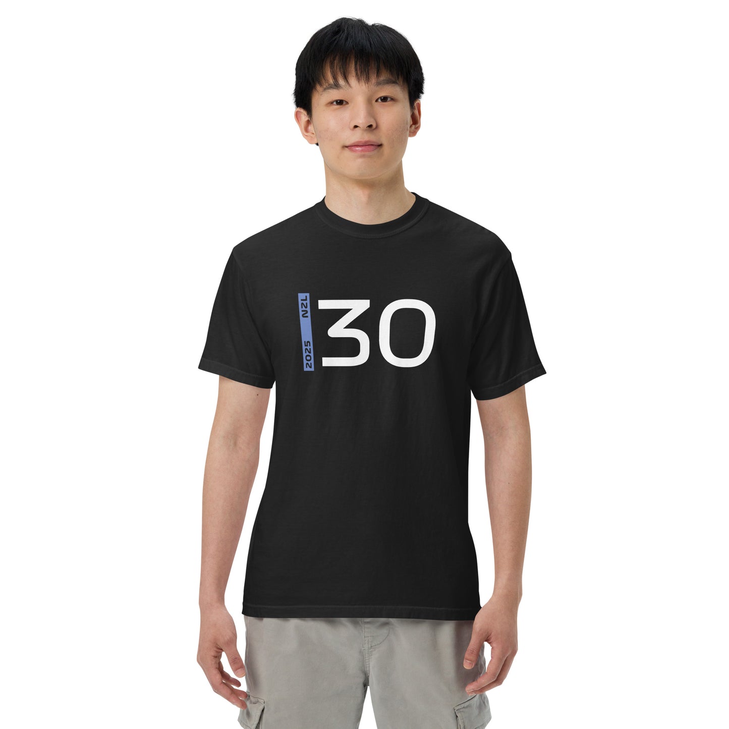 #30 F1 Driver Liam Lawson Unisex T-Shirt in Black