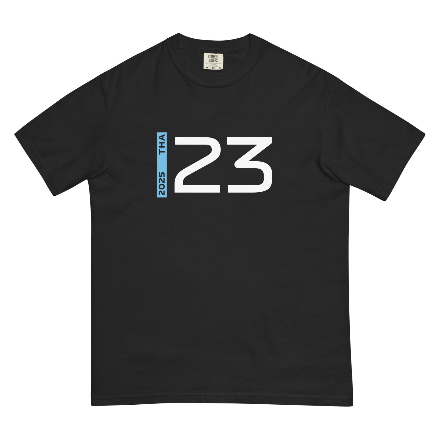 #23 F1 Driver Alex Albon Unisex T-Shirt in Black