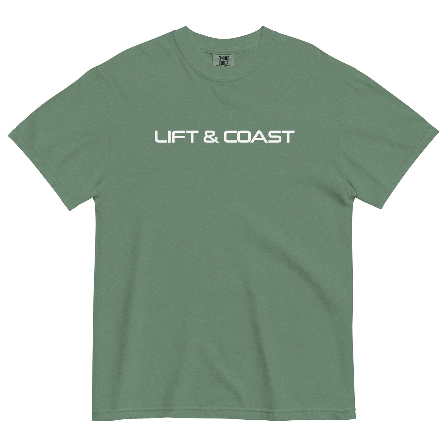 Lift and Coast F1 Racing Unisex T-Shirt in Light Green
