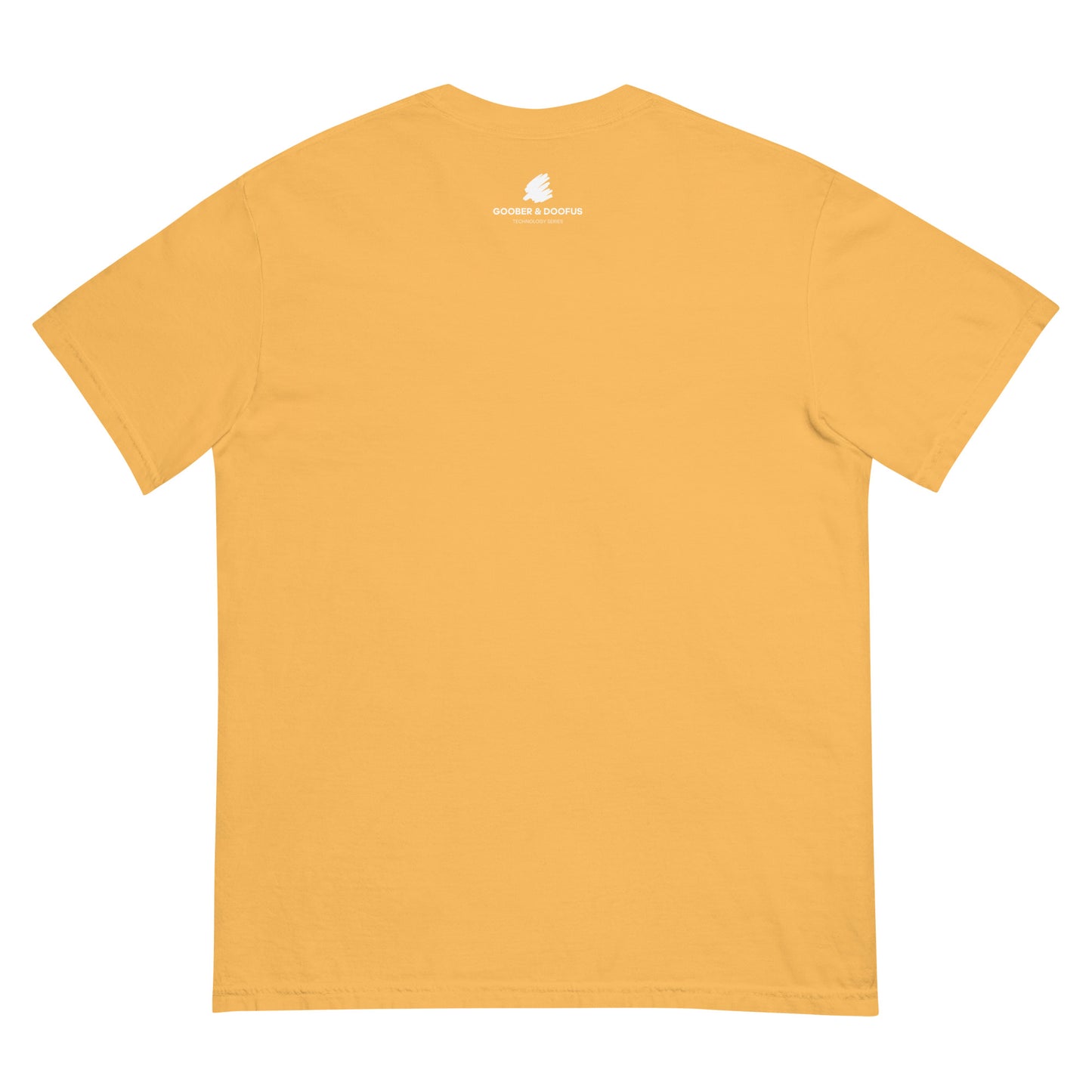 The First Rule of Programming Unisex T-Shirt in Mustard