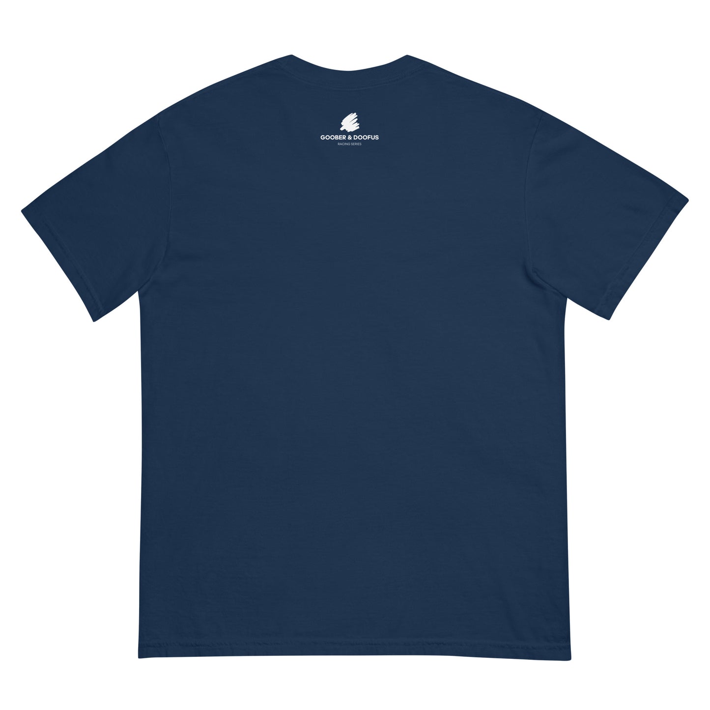 Two Secs Ted Spanned F1 Racing Unisex T-Shirt in Navy Blue