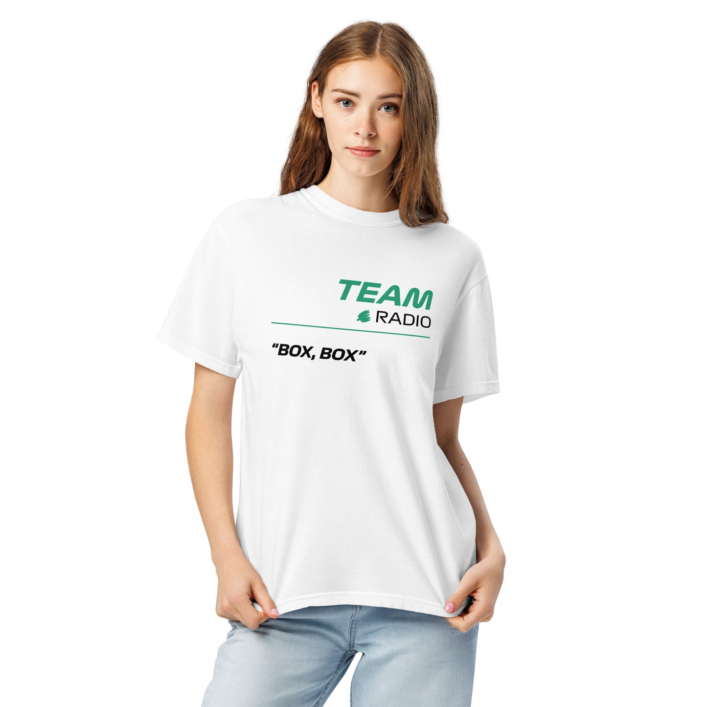 Aston Martin F1 Team Radio Unisex T-Shirt in White