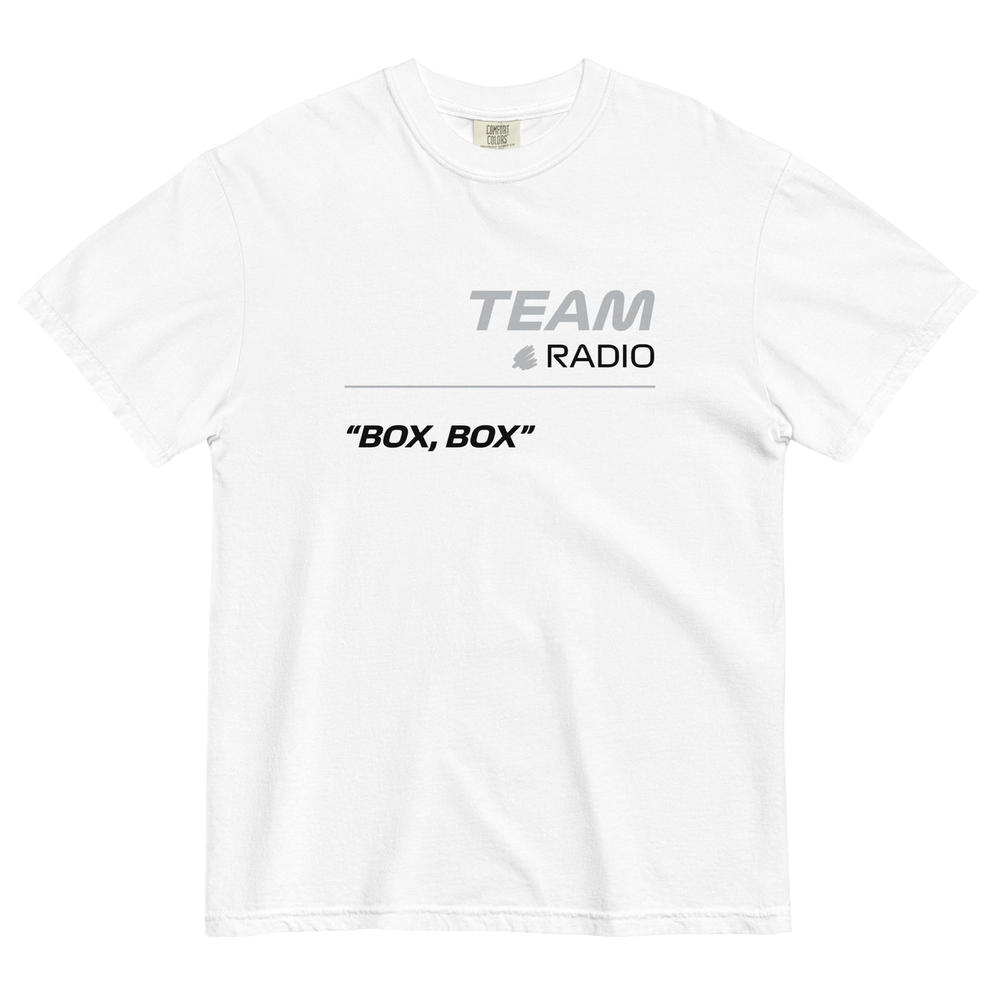 Haas F1 Team Radio Unisex T-Shirt in White