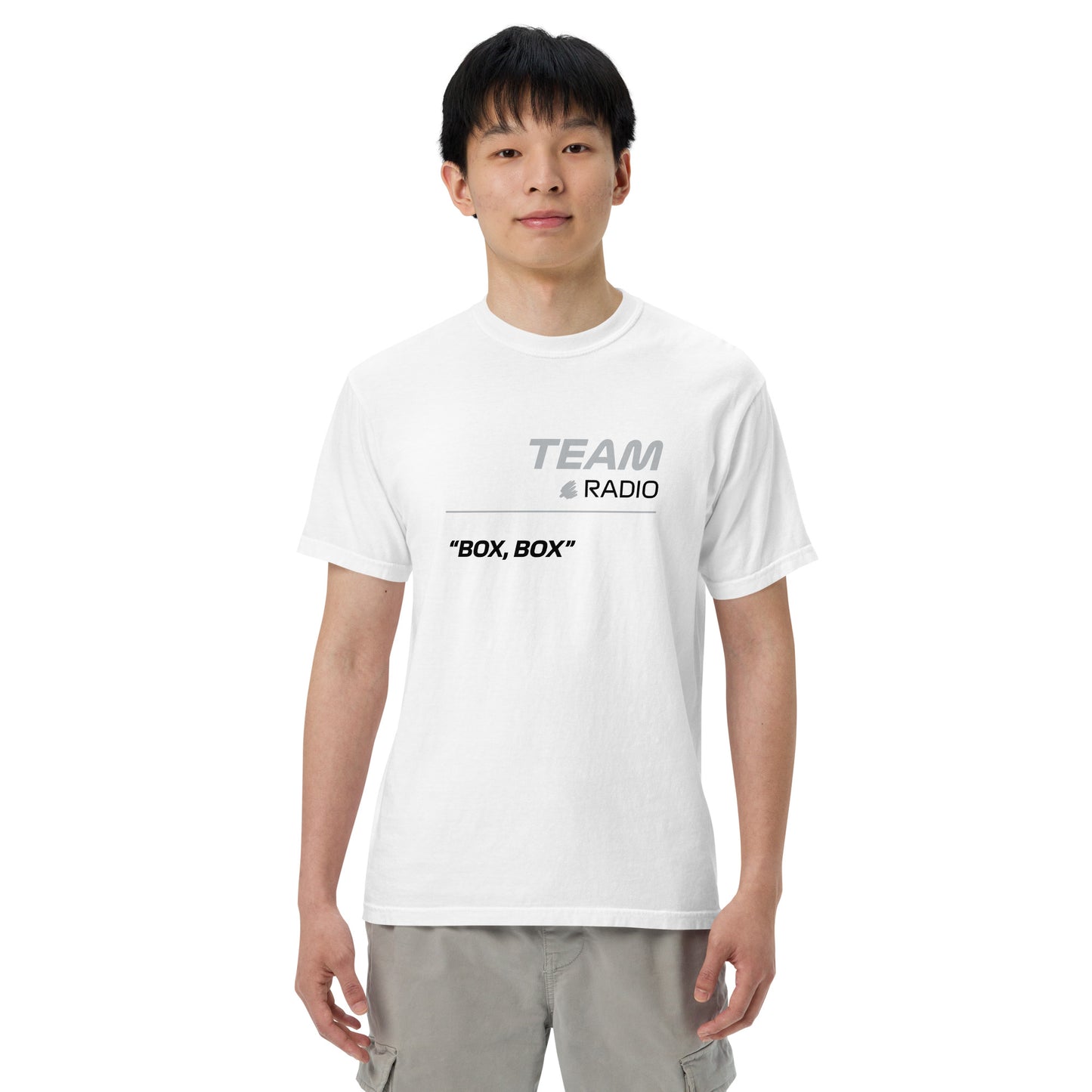 Haas F1 Team Radio Unisex T-Shirt in White