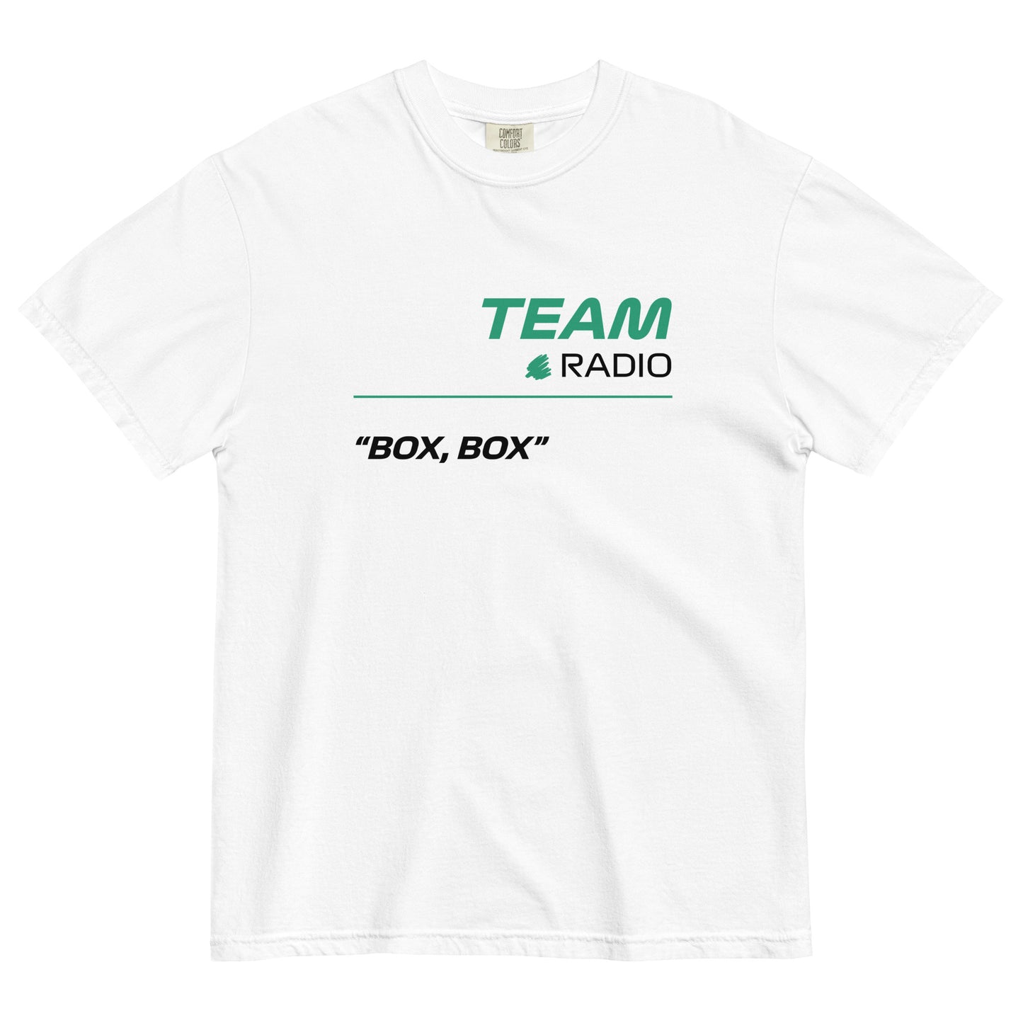 Aston Martin F1 Team Radio Unisex T-Shirt in White