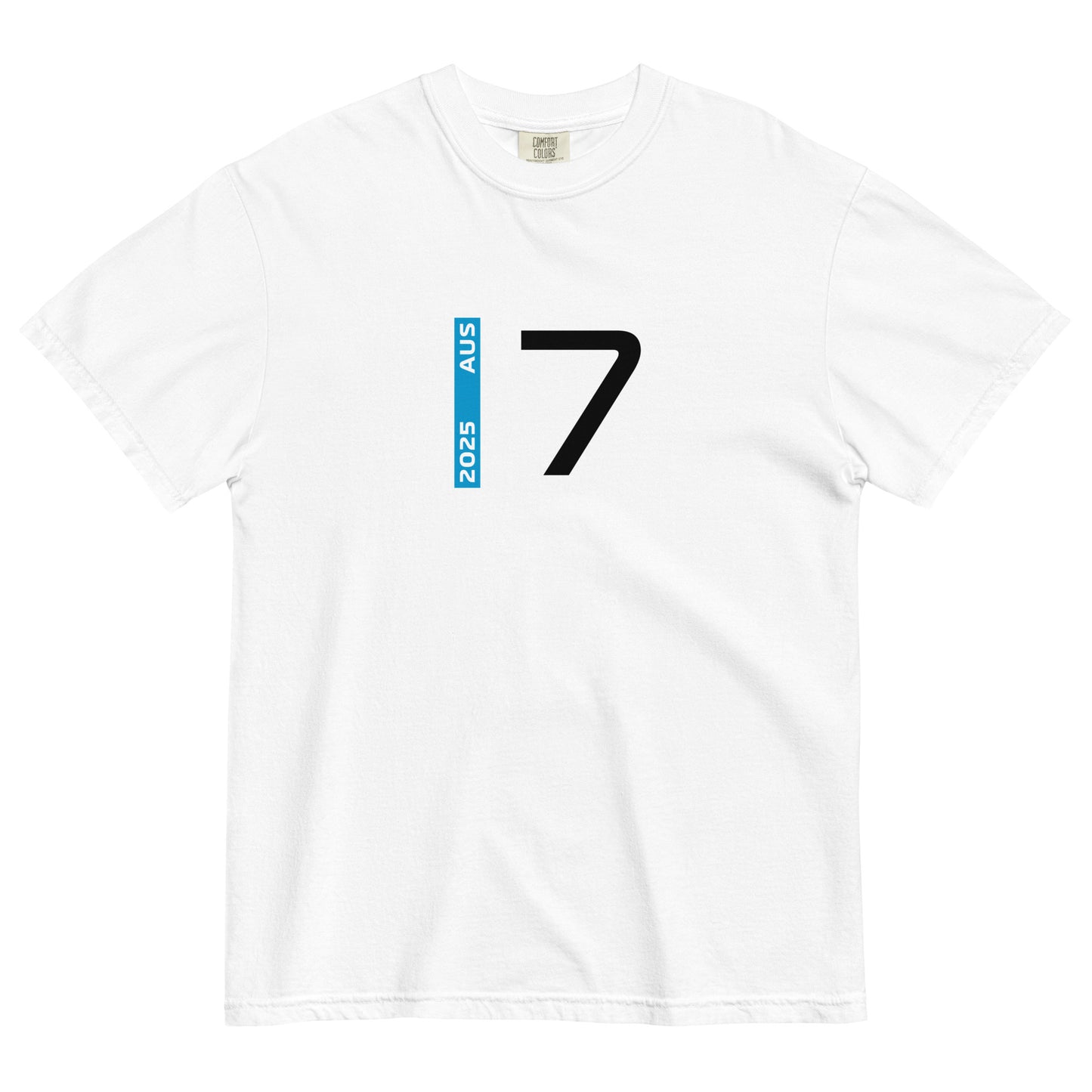 #7 F1 Driver Jack Doohan Unisex T-Shirt in White