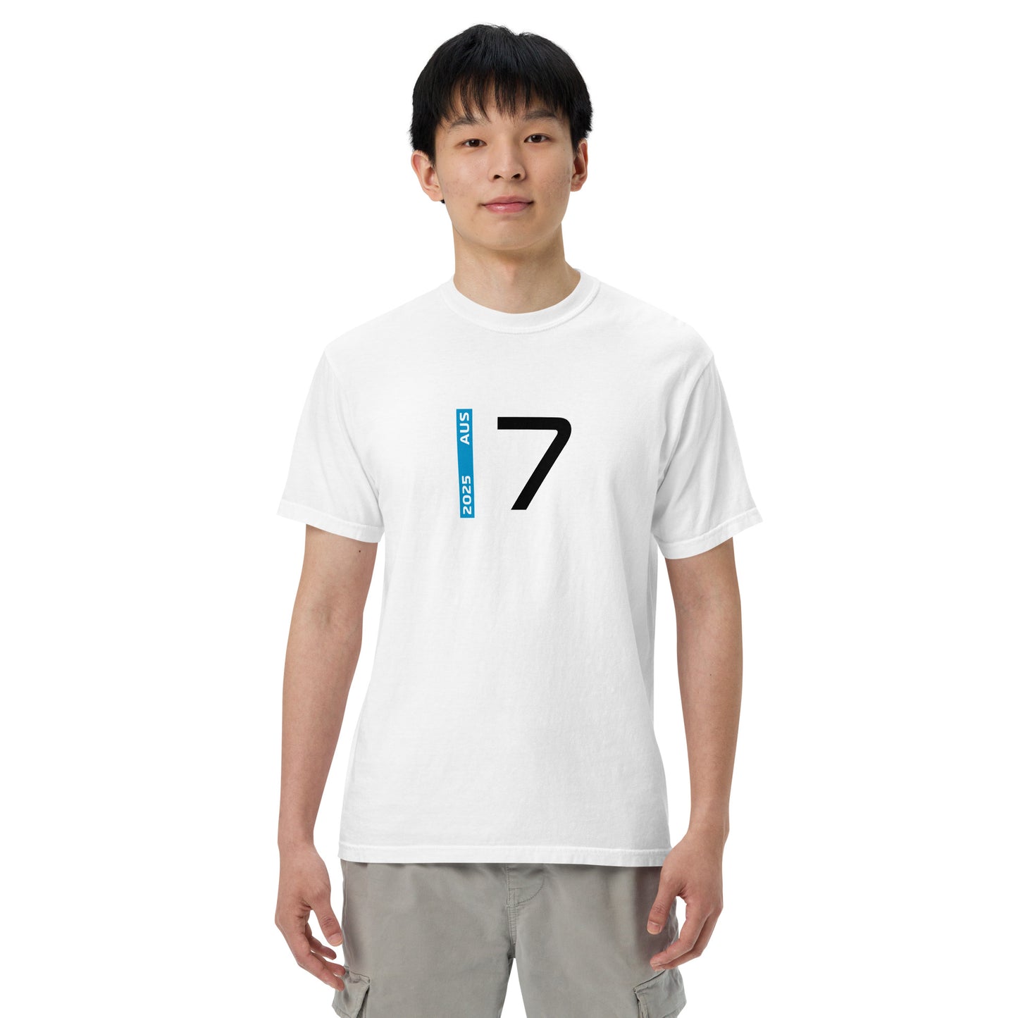 #7 F1 Driver Jack Doohan Unisex T-Shirt in White
