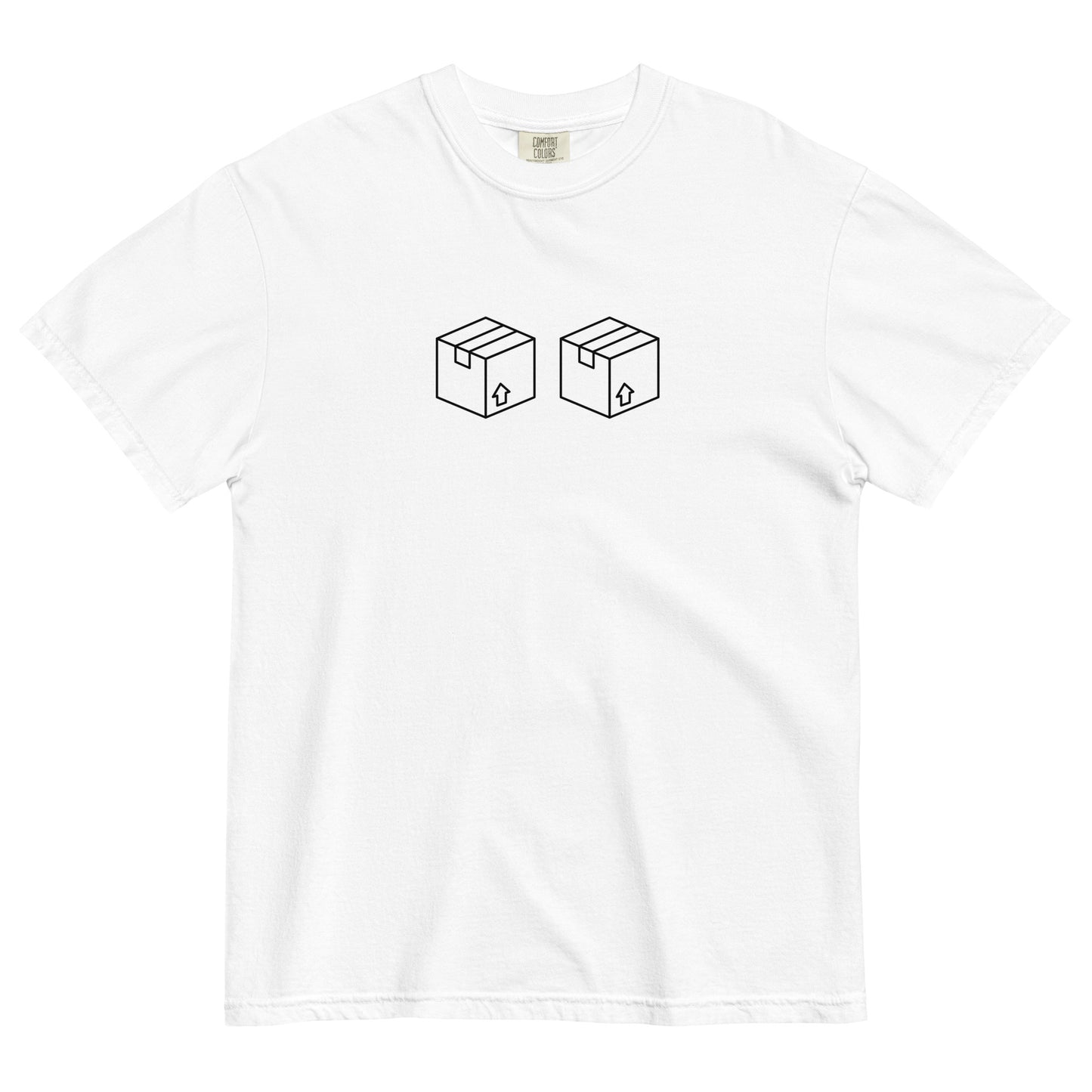 Box Box F1 Graphic Unisex T-Shirt in White