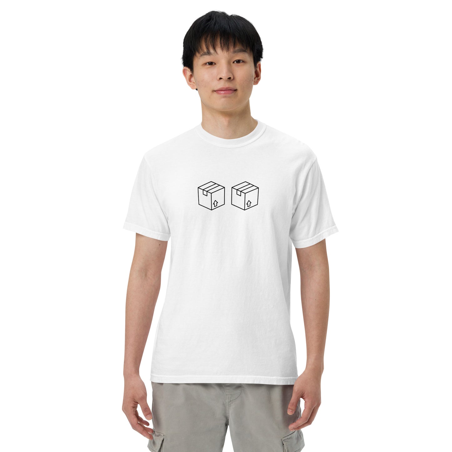 Box Box F1 Graphic Unisex T-Shirt in White