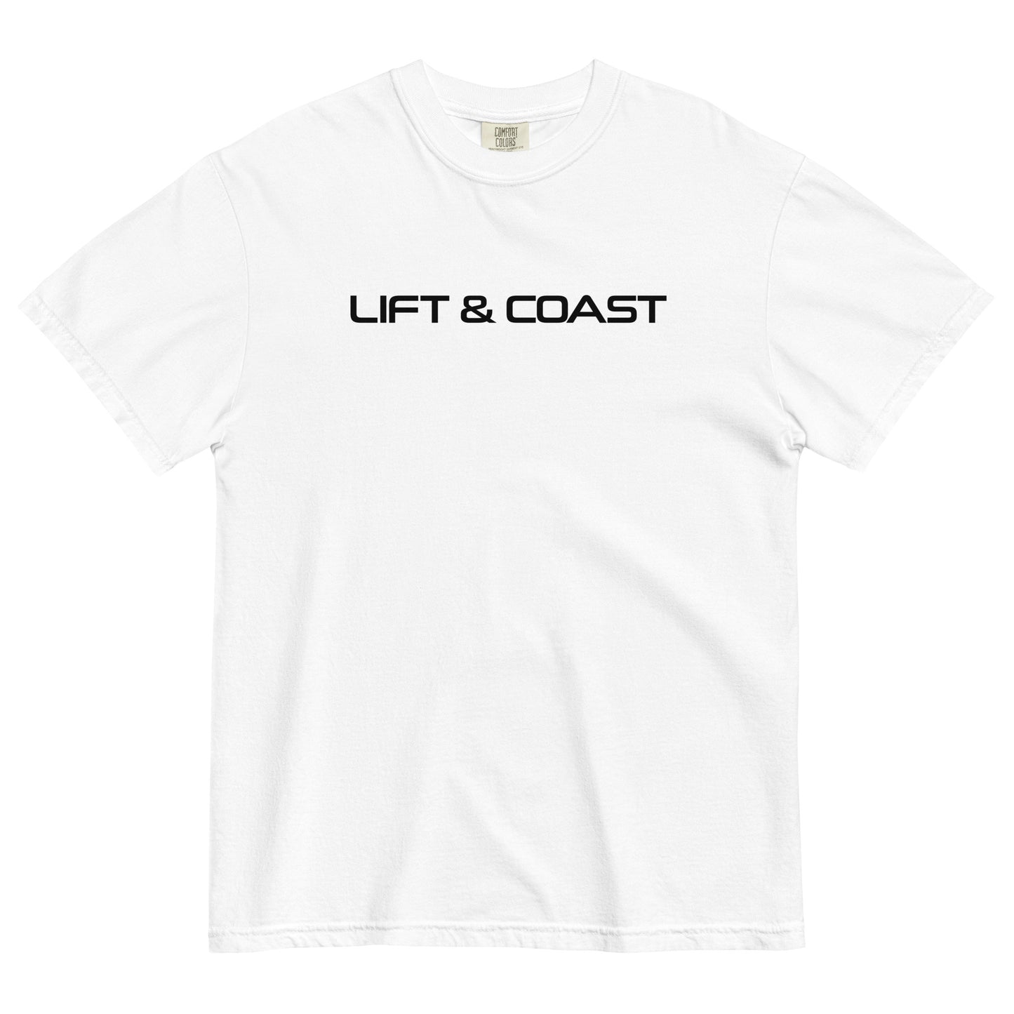 Lift and Coast F1 Racing Unisex T-Shirt in White