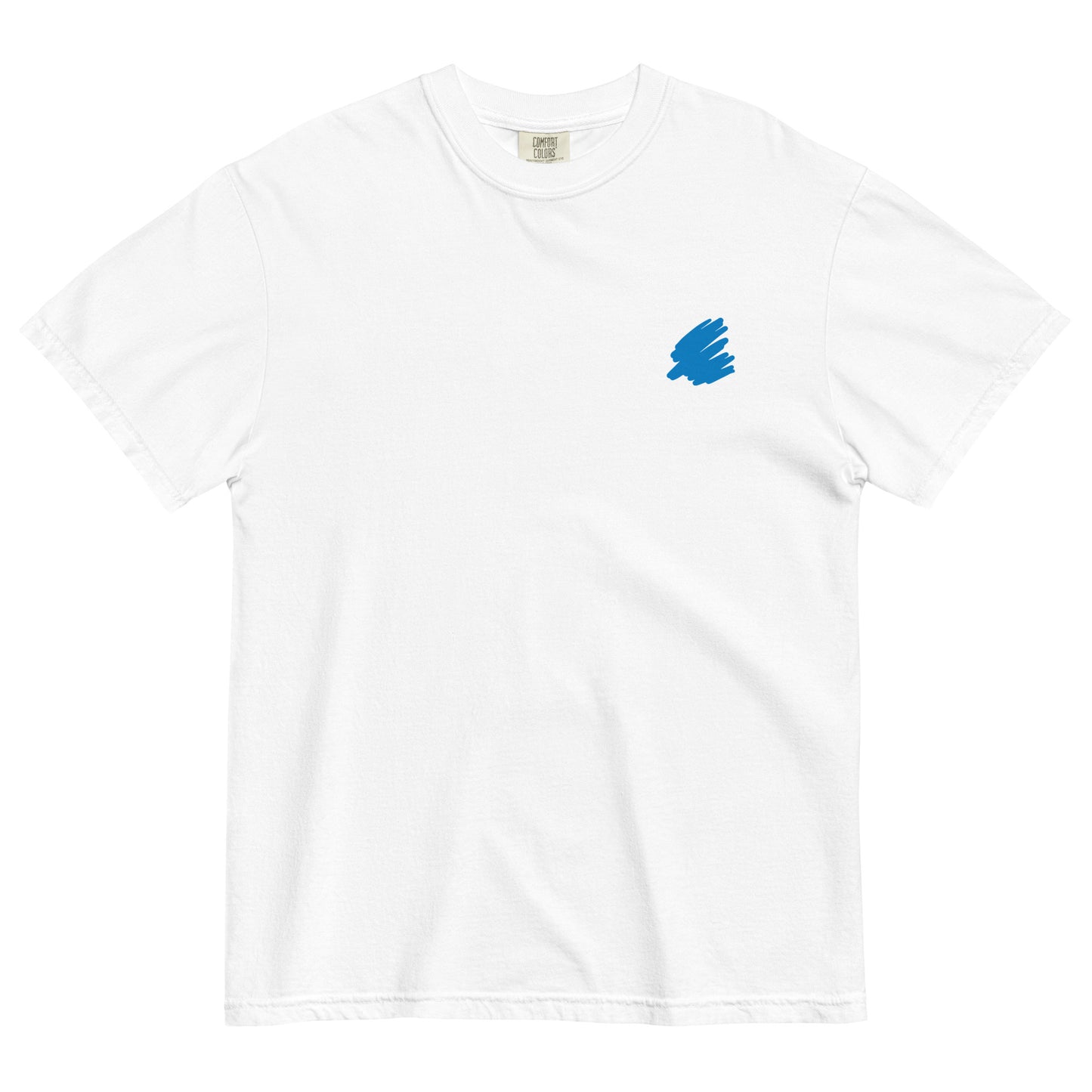 Goober & Doofus Logo Branded Unisex T-Shirt in White