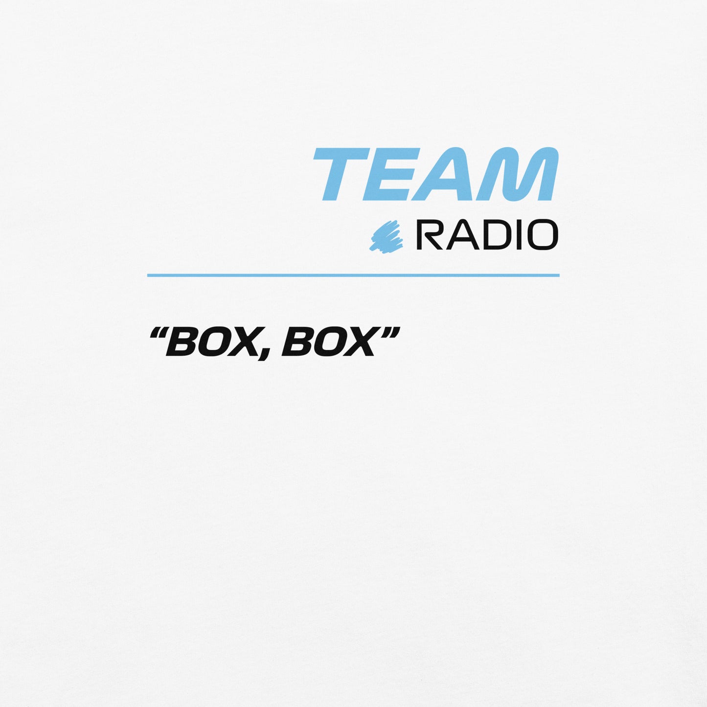 Williams F1 Team Radio Unisex T-Shirt in White
