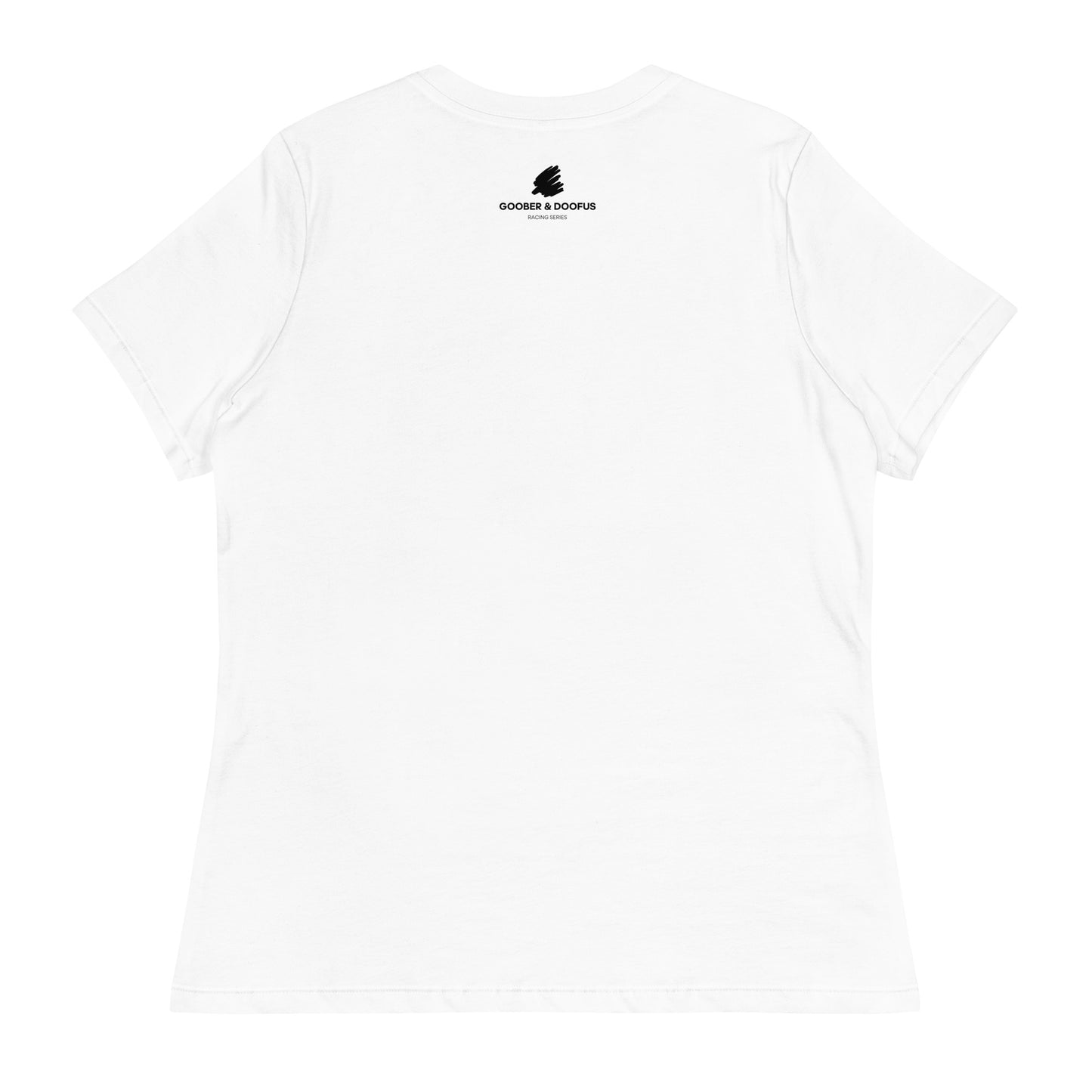#63 F1 Driver George Russell Women's Relaxed T-Shirt in White