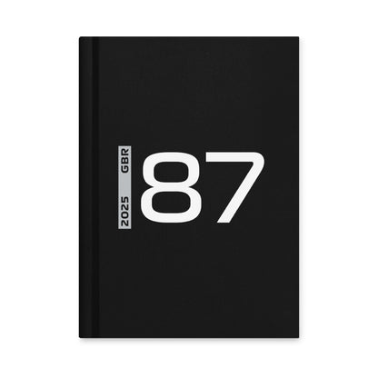 #87 F1 Driver Oliver Bearman Notebook