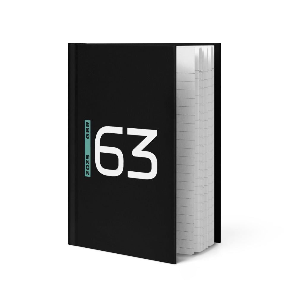 #63 F1 Driver George Russell Notebook