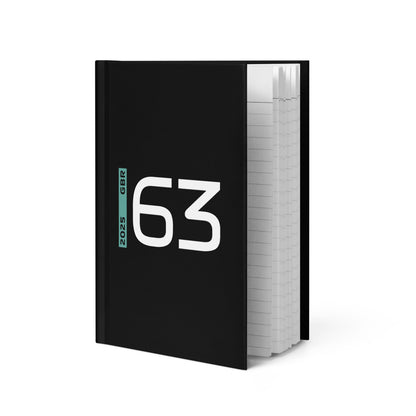 #63 F1 Driver George Russell Notebook