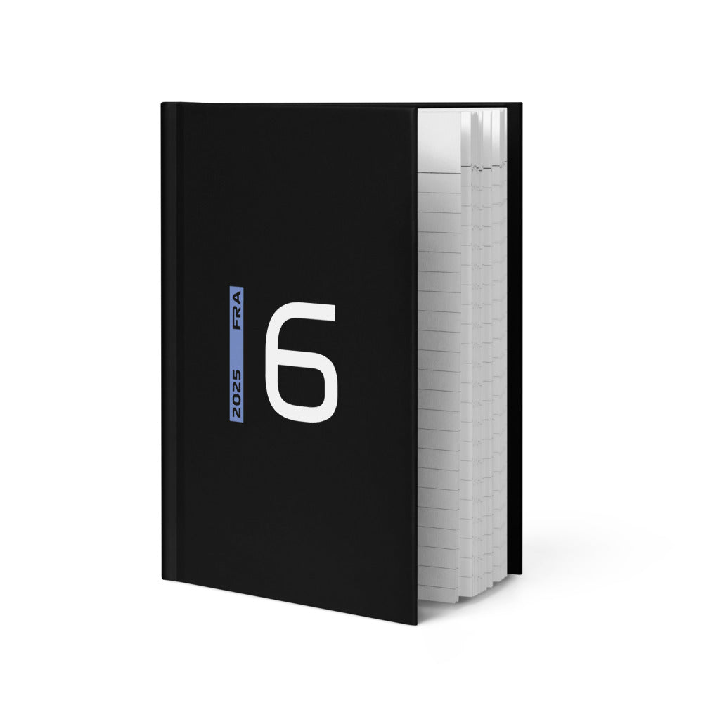 #6 F1 Driver Isack Hadjar Notebook