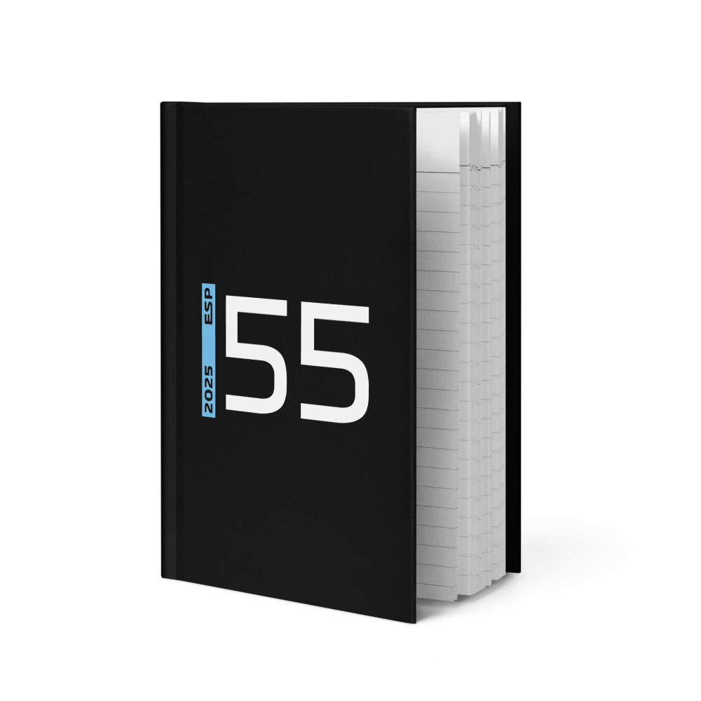 #55 F1 Driver Carlos Sainz Notebook