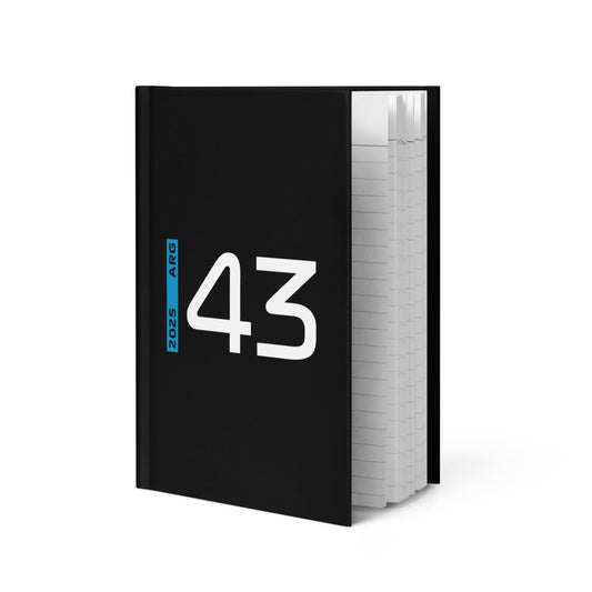 #43 F1 Driver Franco Colapinto Notebook