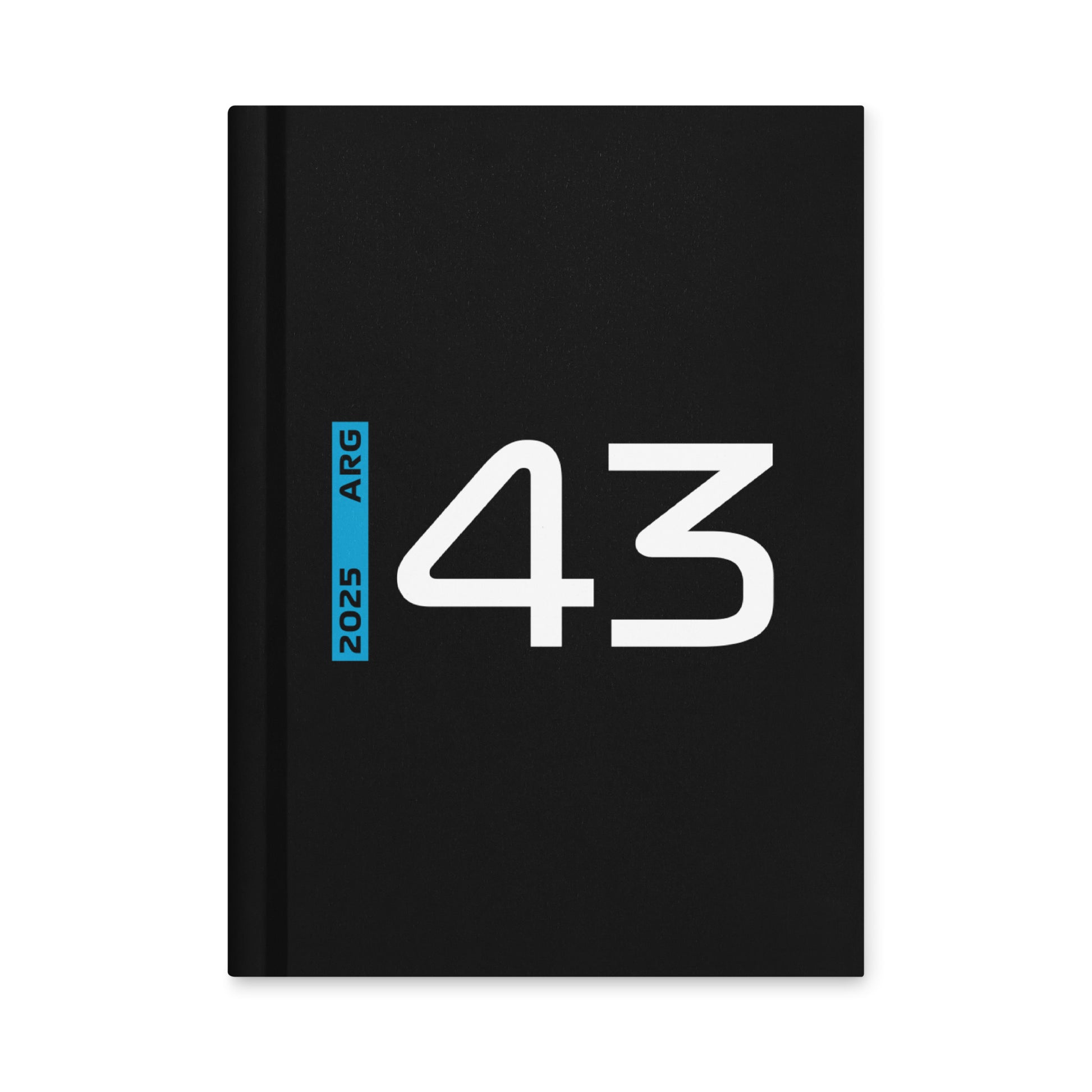 #43 F1 Driver Franco Colapinto Notebook