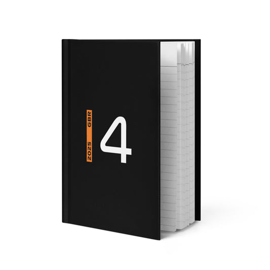 #4 F1 Driver Lando Norris Notebook