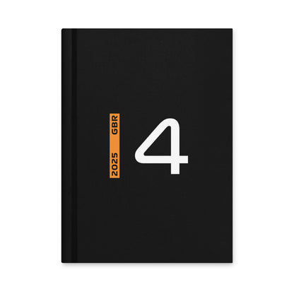 #4 F1 Driver Lando Norris Notebook