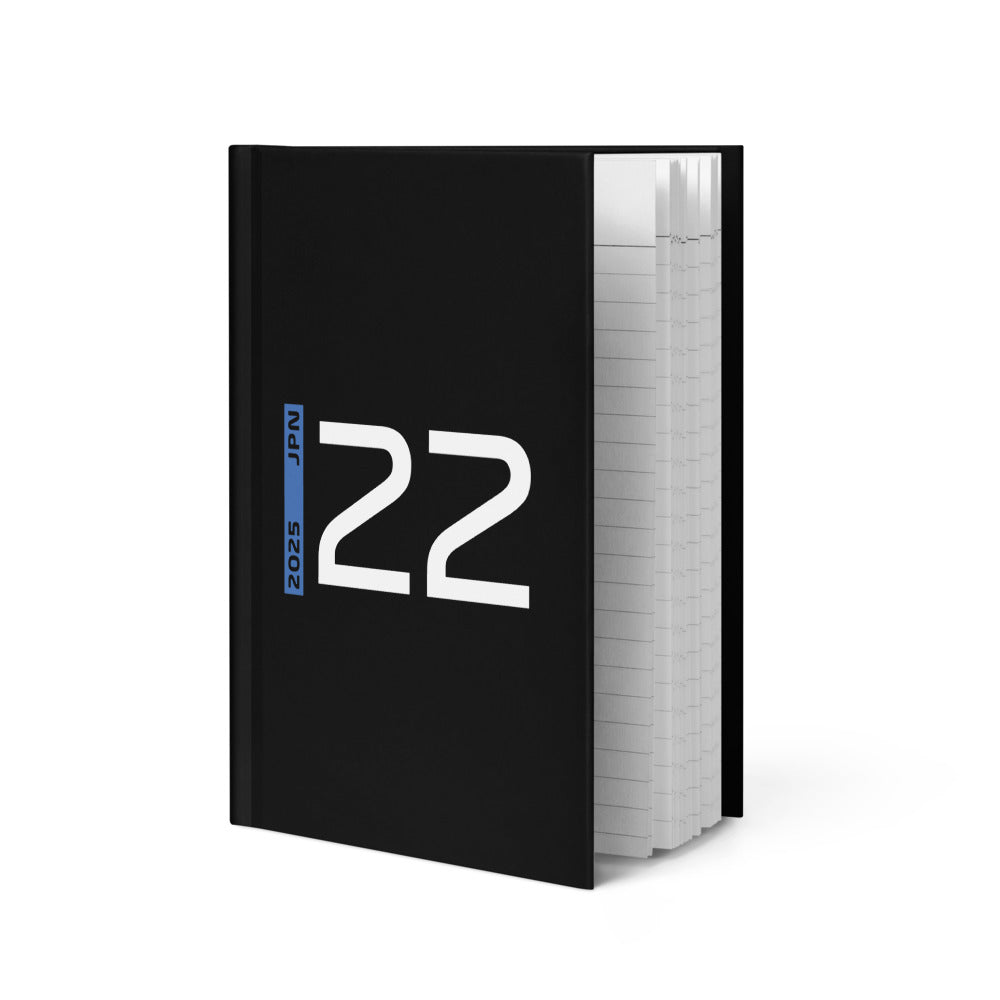 #22 F1 Driver Yuki Tsunoda Notebook