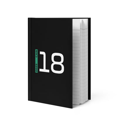 #18 F1 Driver Lance Stroll Notebook