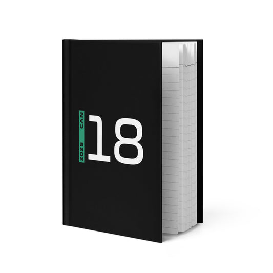 #18 F1 Driver Lance Stroll Notebook