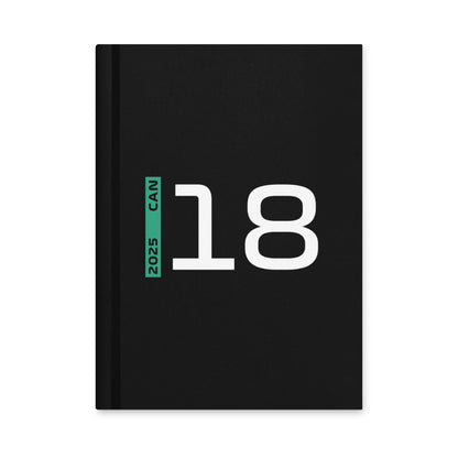 #18 F1 Driver Lance Stroll Notebook