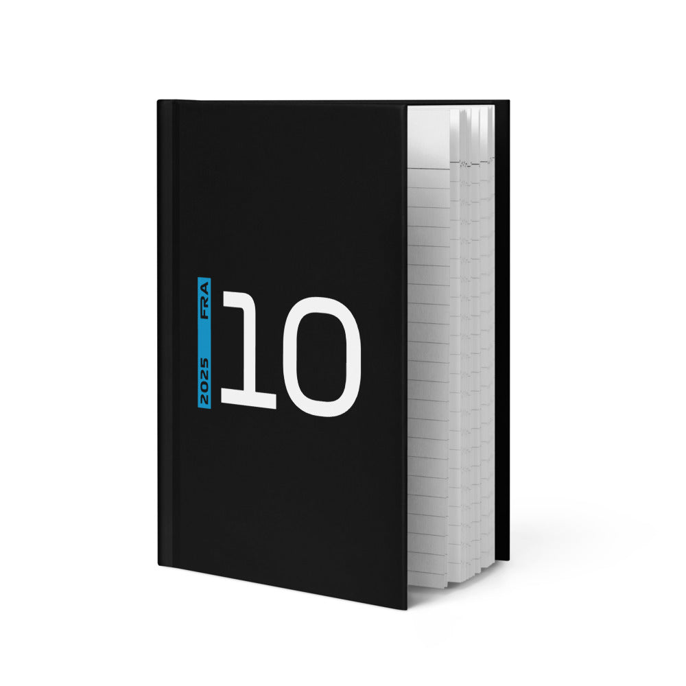 #10 F1 Driver Pierre Gasly Notebook