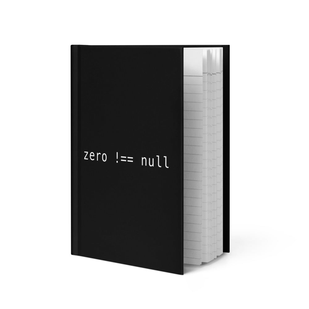 Zero Does Not Equal Null Notebook