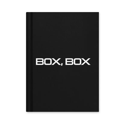 Box Box Text F1 Racing Notebook