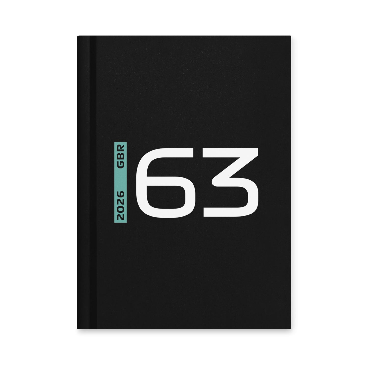 George Russell #63 F1 Driver Notebook - Front