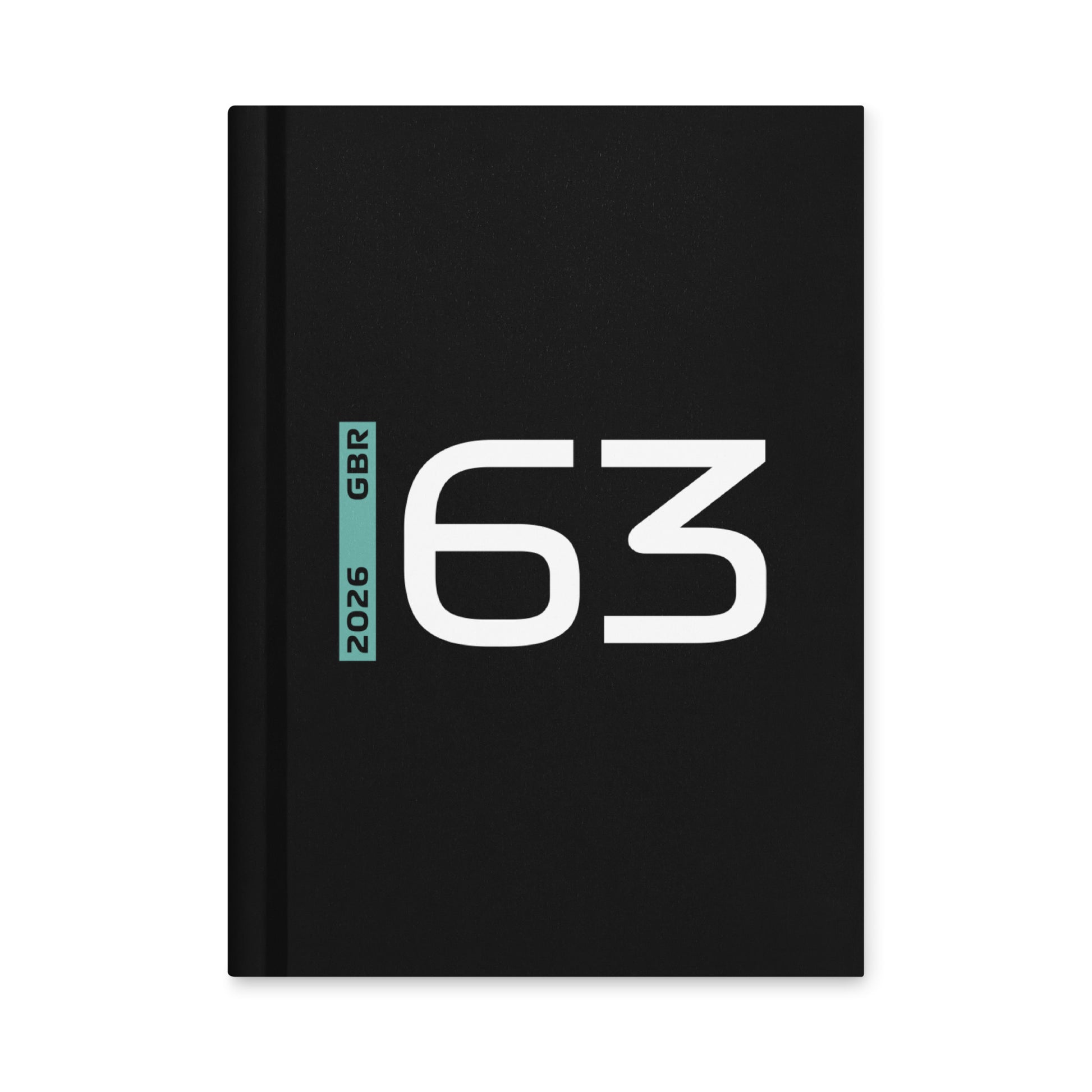 George Russell #63 F1 Driver Notebook - Front