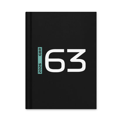 George Russell #63 F1 Driver Notebook - Front