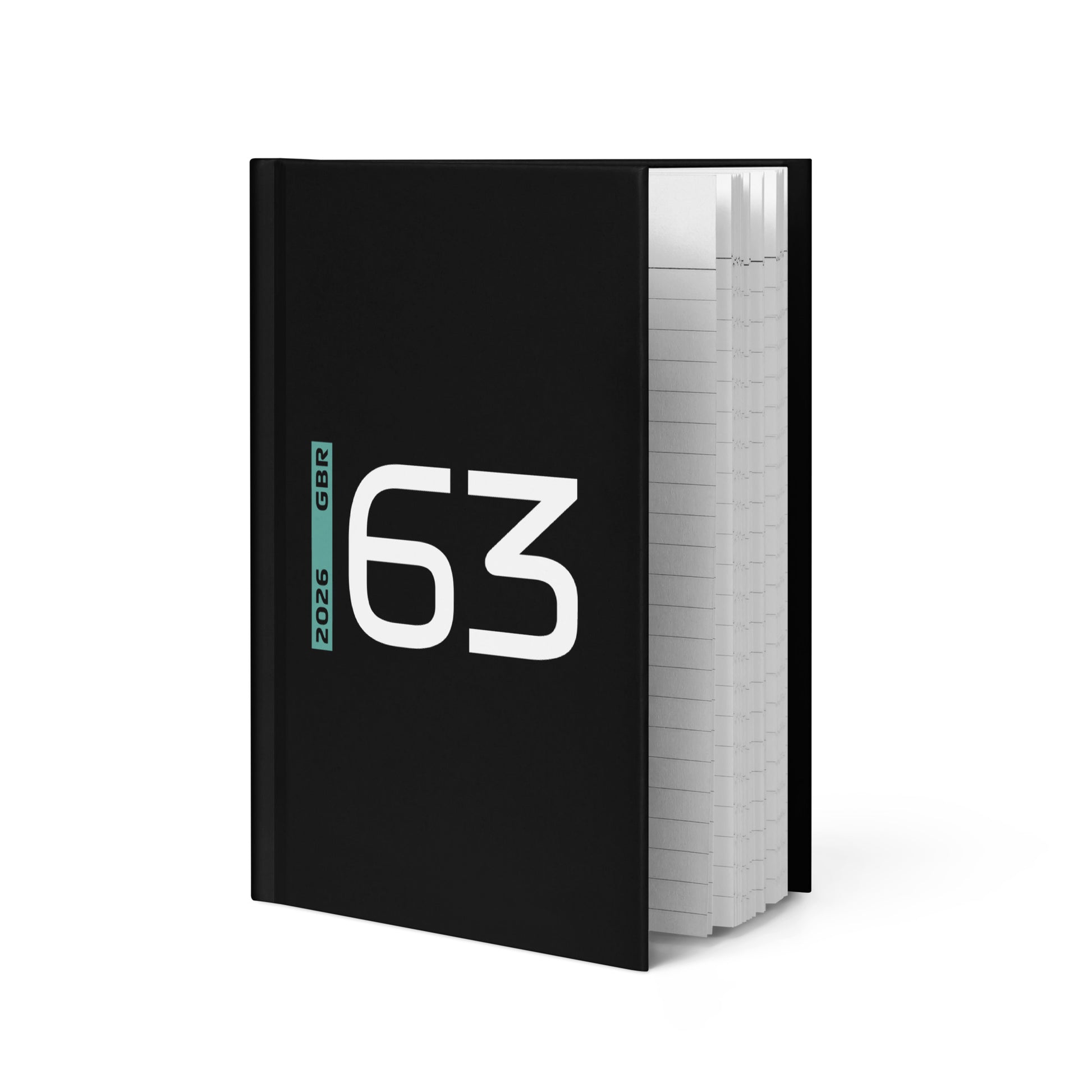 George Russell #63 F1 Driver Notebook - Standing