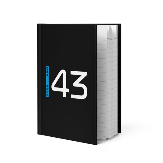 Franco Colapinto #43 F1 Driver Notebook - Standing