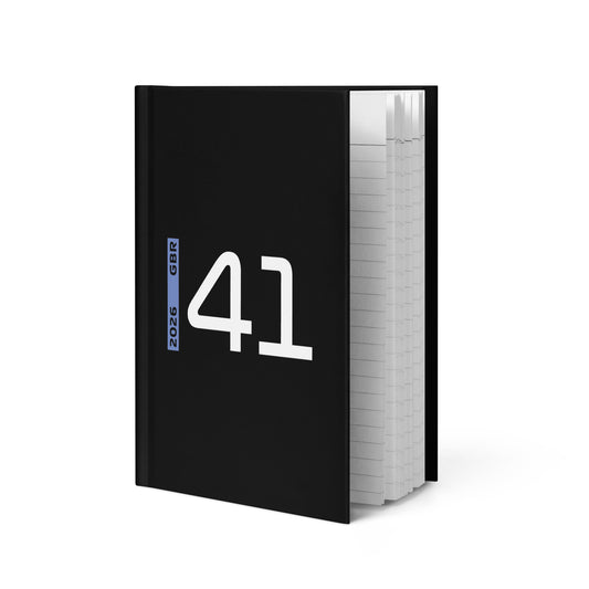 Arvid Lindblad #41 F1 Driver Notebook - Standing