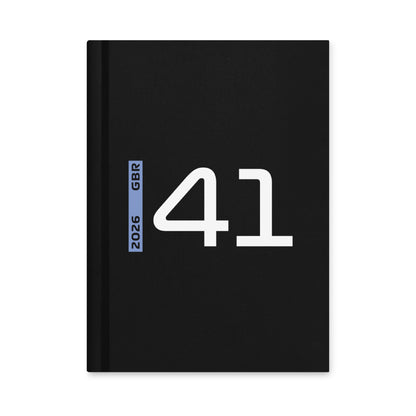 Arvid Lindblad #41 F1 Driver Notebook - Front